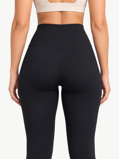 JM Brazilian Activewear black high-rise sculpting leggings with supportive compression and smooth performance fabric
